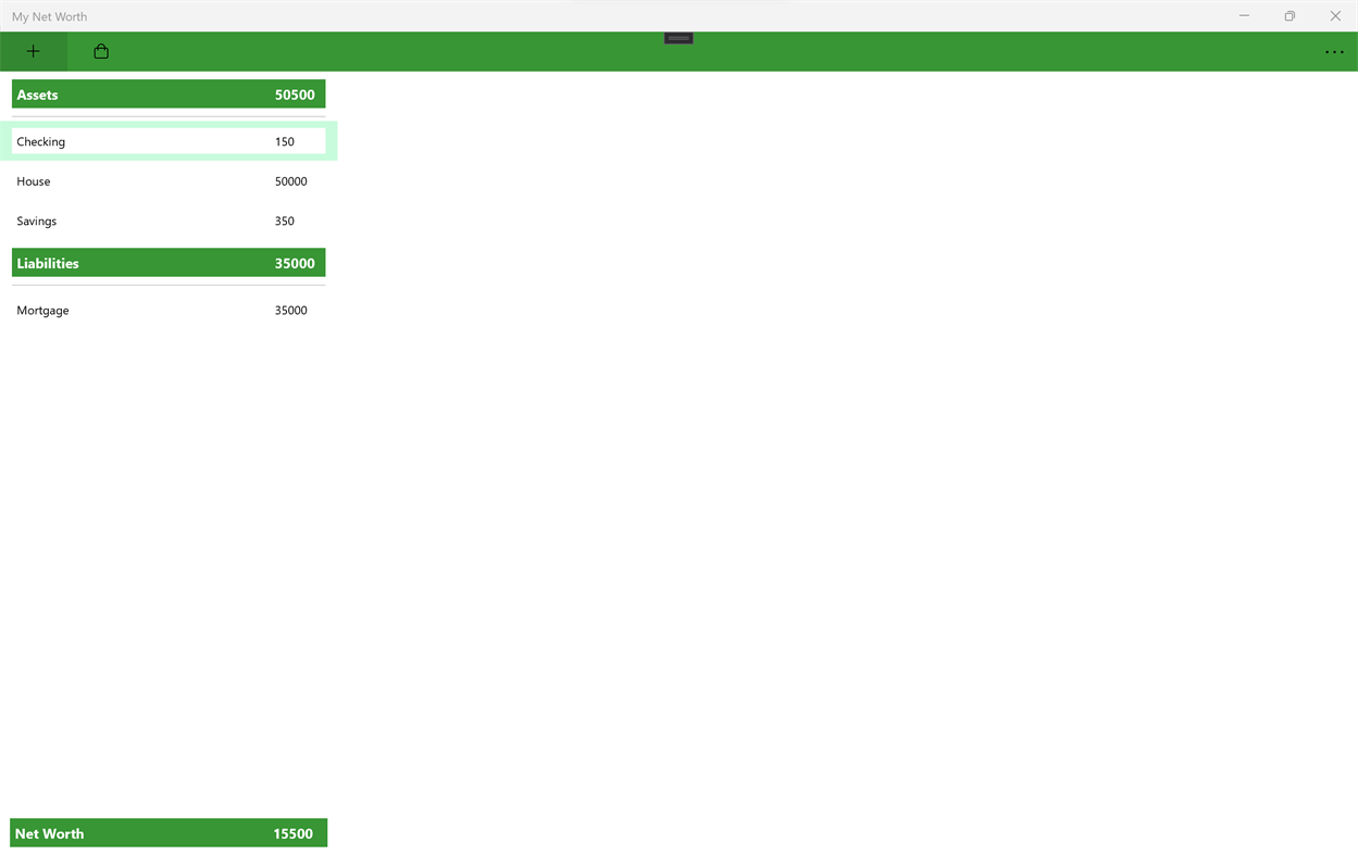 #1. My Net Worth (Windows) Tekijänä: T4 Software Inc.