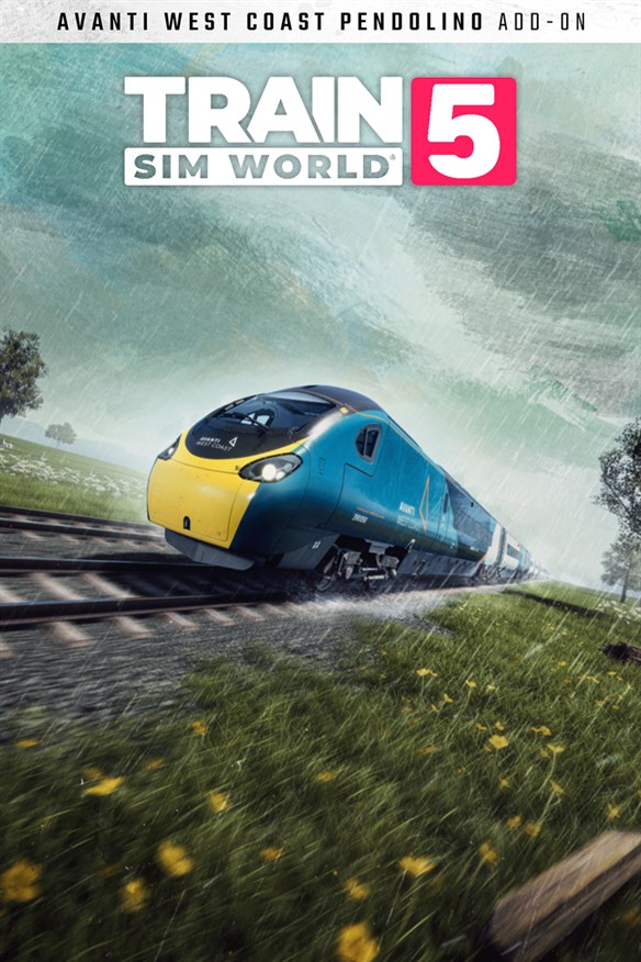Train Sim World 5: Avanti West Coast BR Class 390 Pendolino EMU Xbox Series X|S and Xbox One cover art