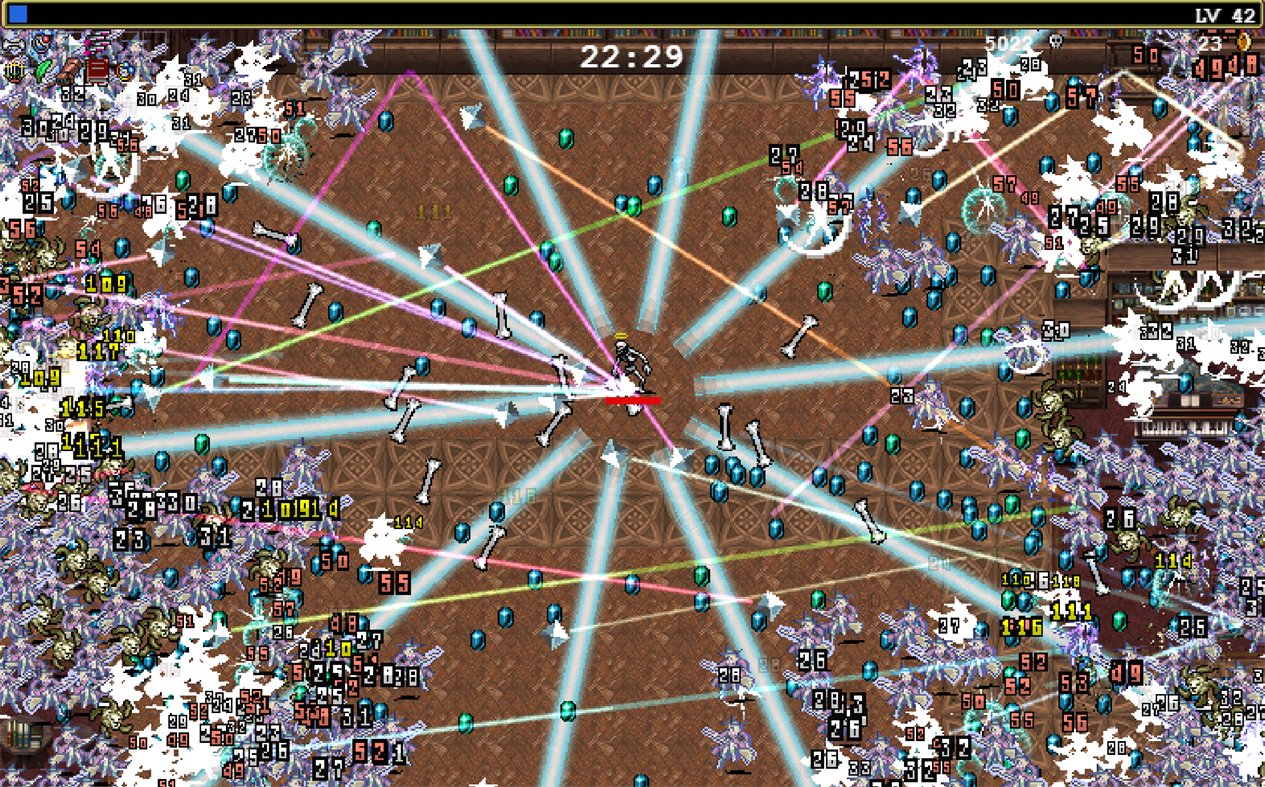 #2. Vampire Survivors (Windows) Av: Poncle