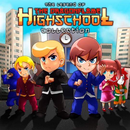 The Legend of the Dragonflame Highschool Collection for xbox