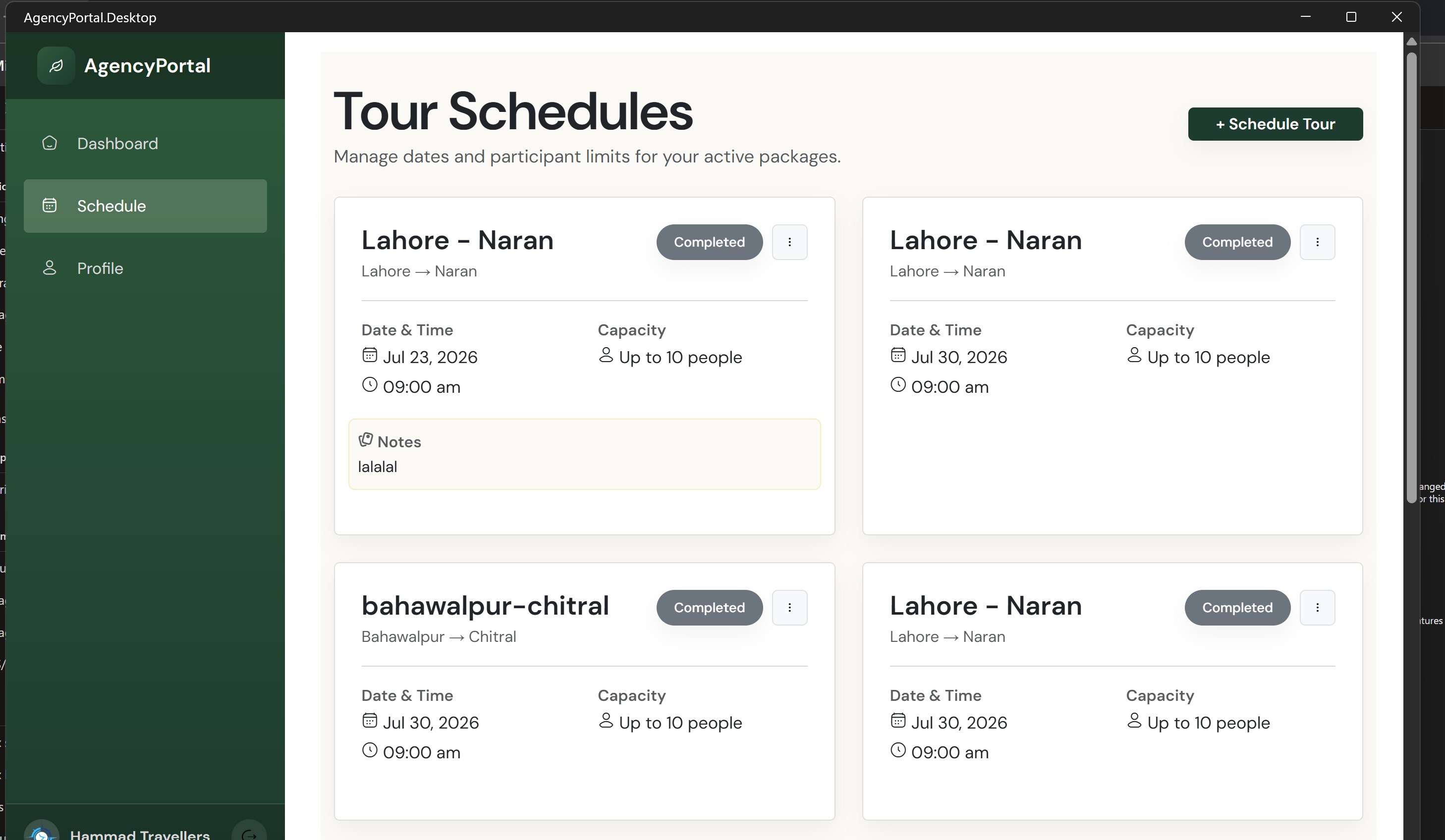 Eco-Connect Agency App screenshot