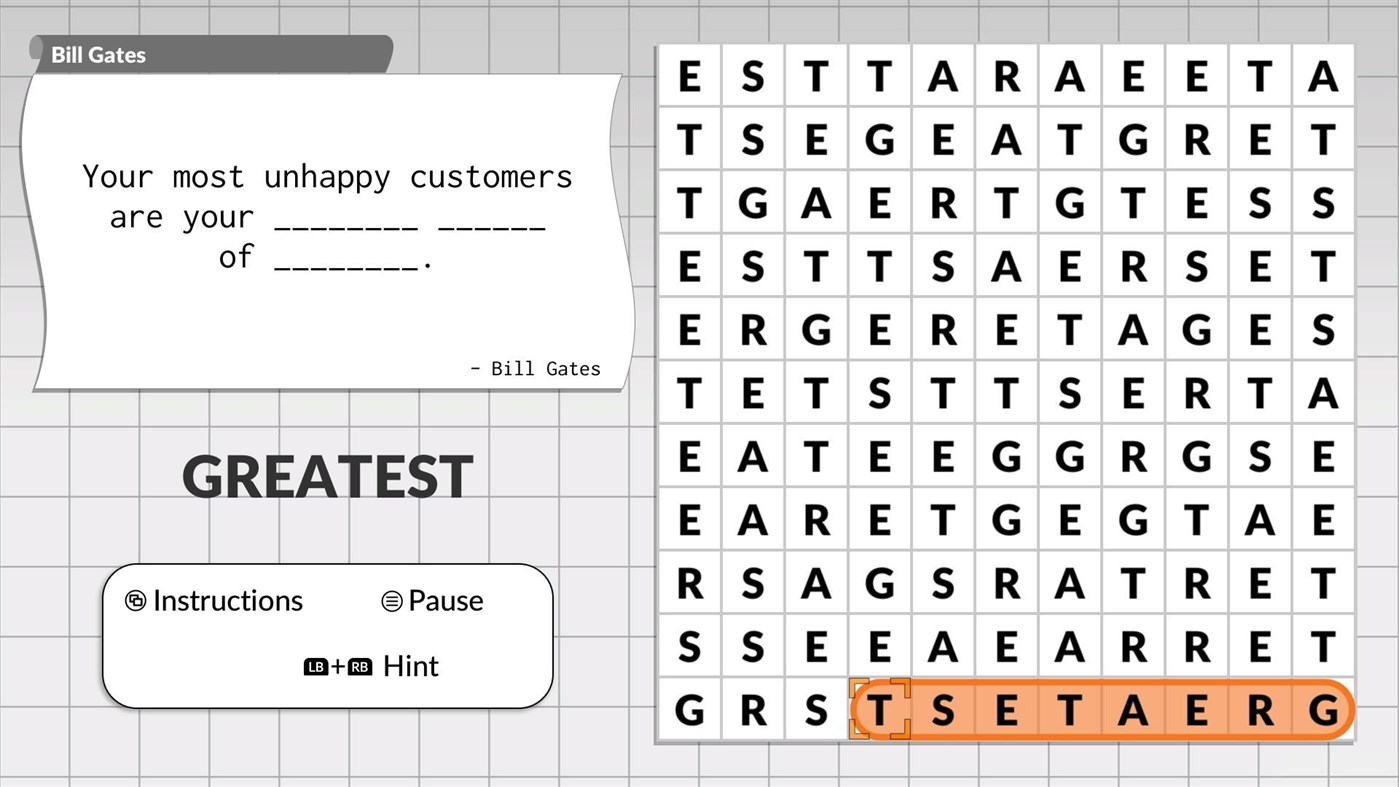 #1. One Word by POWGI (Xbox) By: Lightwood Games