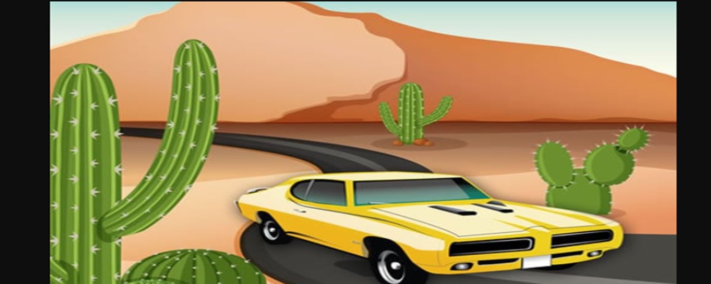 Desert Car Race Game marquee promo image