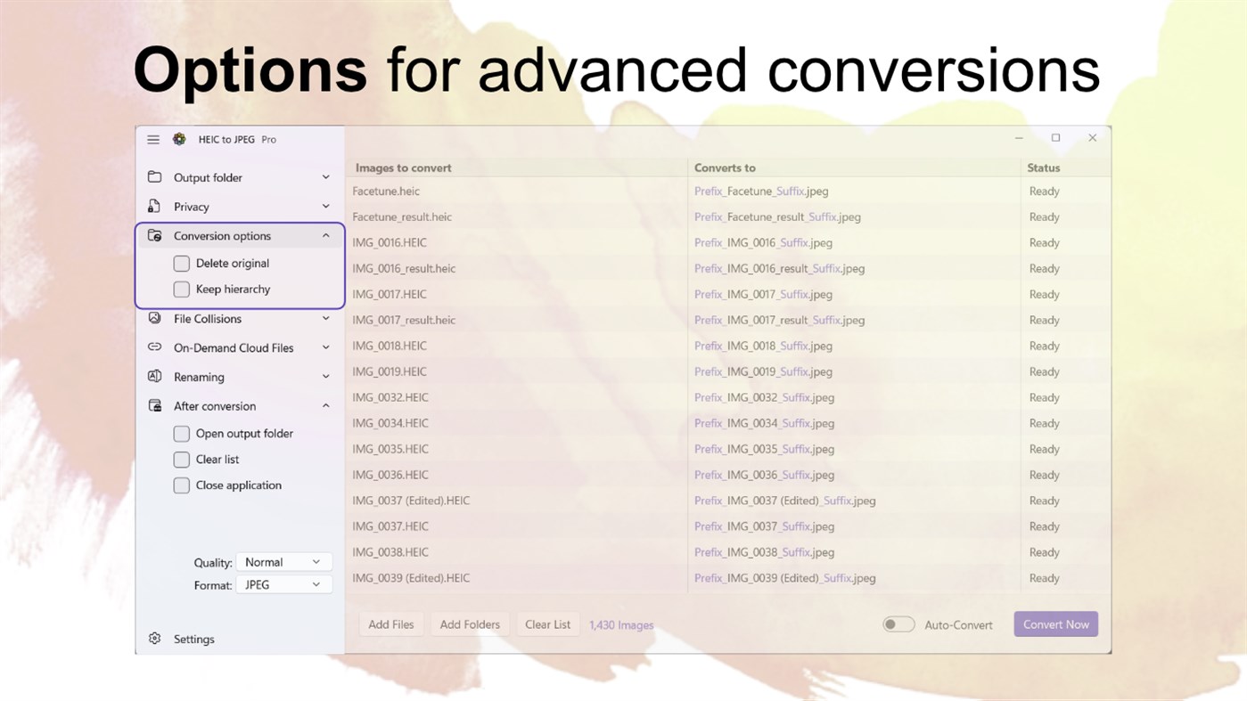 #4. HEIC to JPEG - Lite Edition (Windows) Által: Duckhead Software