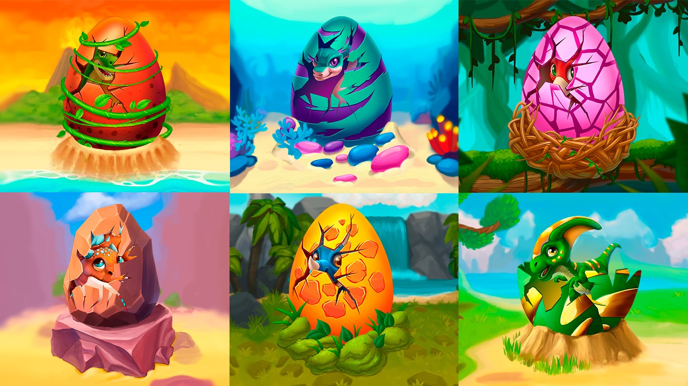 Screenshot 3 Dino Egg: Help Cute Little Dinosaur Hatch And Take Care Of It, Pocket Pet Simulator windows