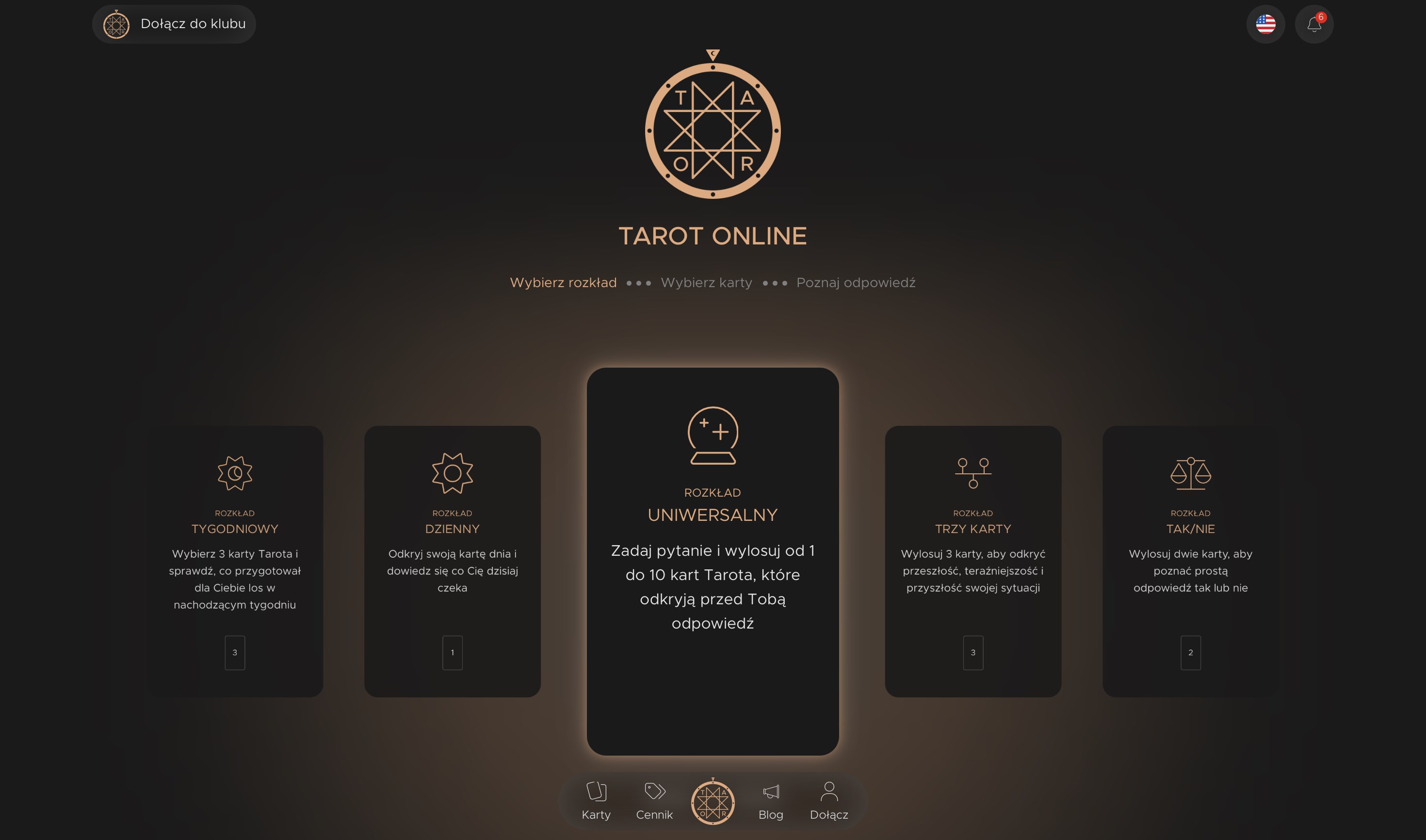 TarotOnline screenshot