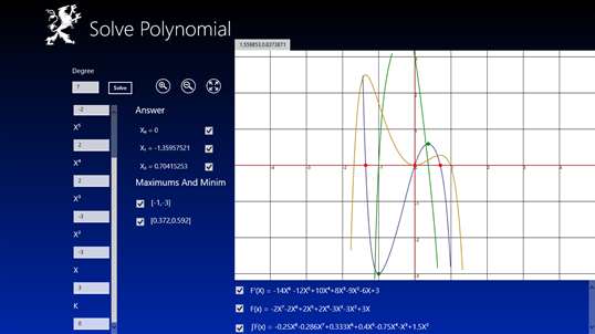 Solve Polynomial Equation screenshot 5