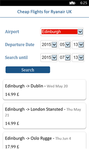 Cheap Flights Ryanair UK screenshot 4