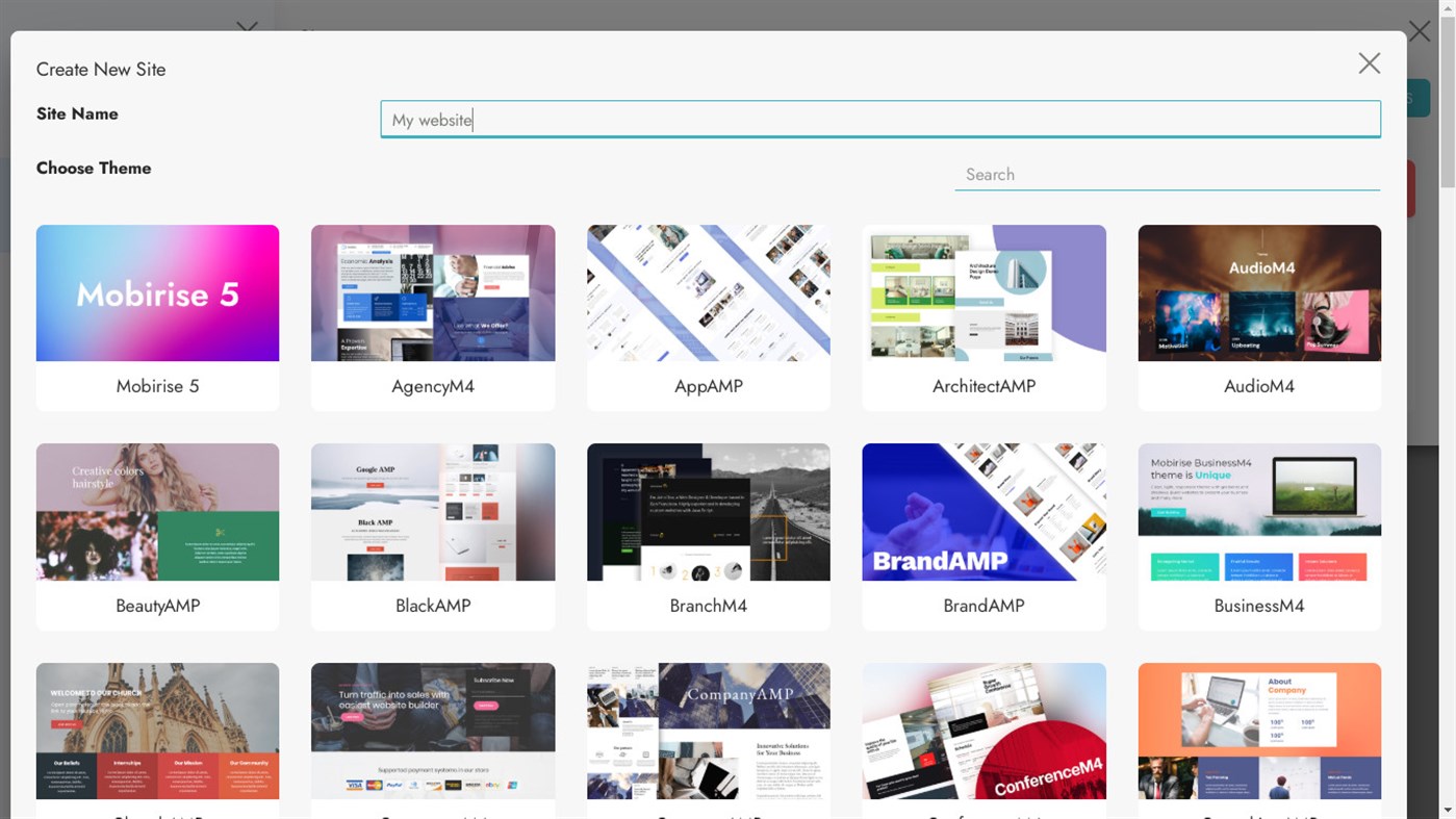 #2. Mobirise Website Builder (Windows) โดย: Mobirise