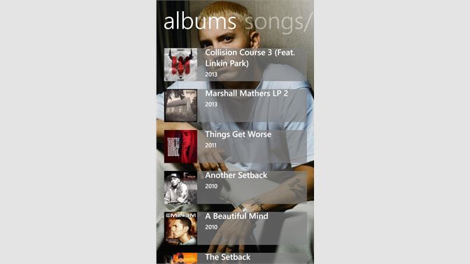 Get Eminem Music Microsoft Store Images, Photos, Reviews