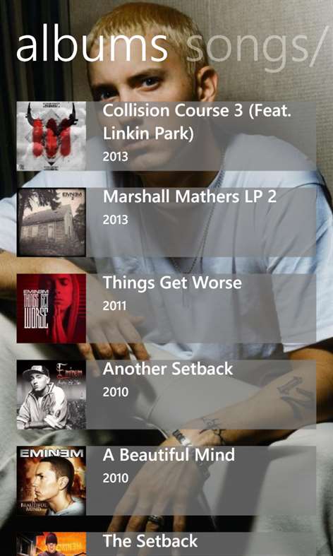 Eminem Music Screenshots 2