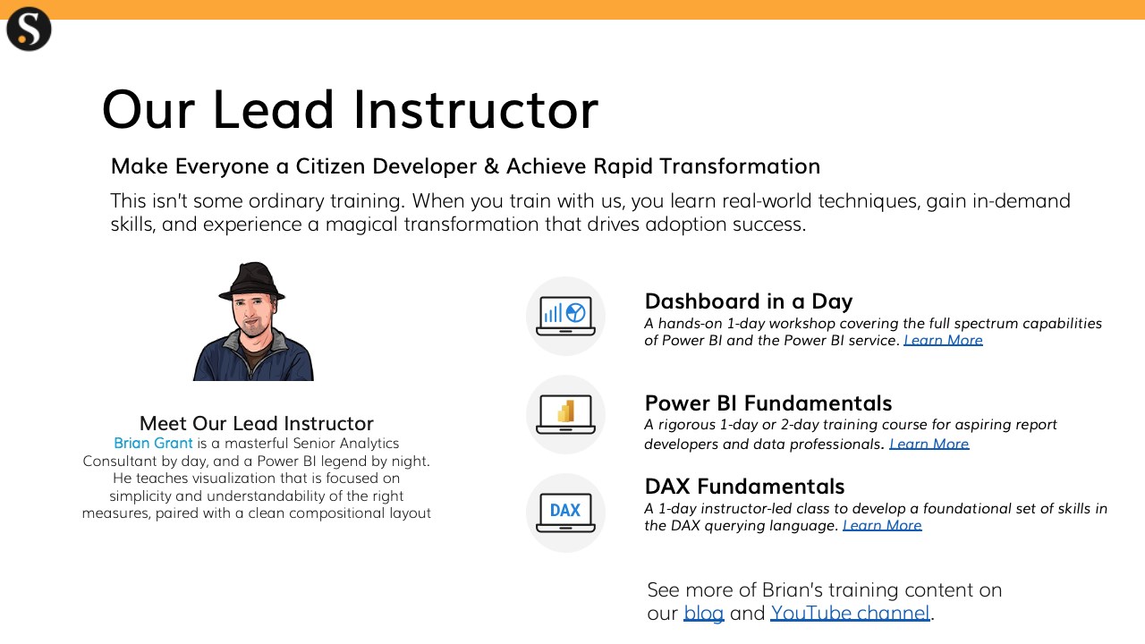 Snapshot 3 of Power BI Fundamentals Training: 1-day or 2-day Course