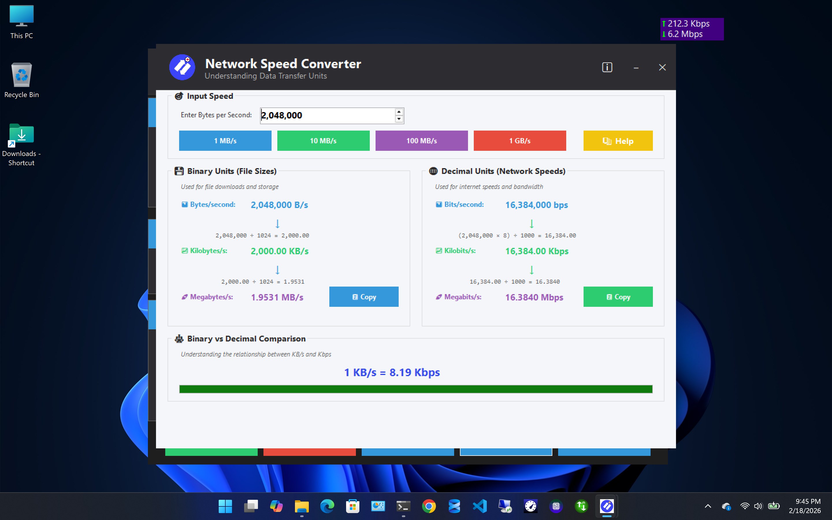 Net Speed Meter Plus - Windows にダウンロードしてインストール