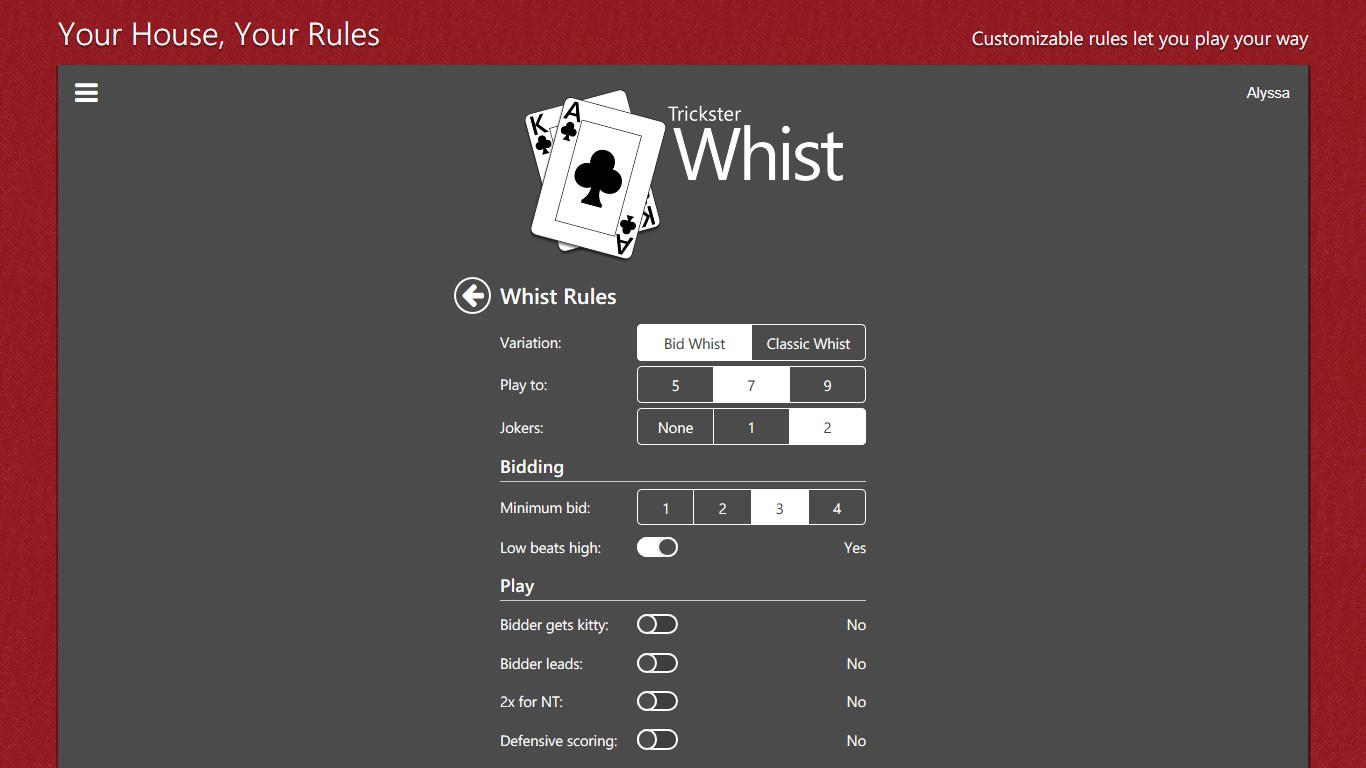 Trickster Whist For Windows 10 PC Free Download - Best Windows 10 Apps