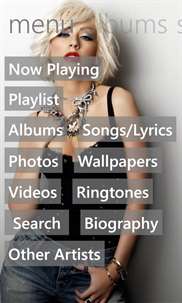 Christina Aguilera Music screenshot 1