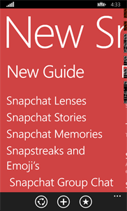 Snapchat Guide - New screenshot 1
