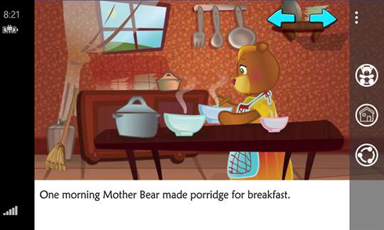 Goldilocks and The Three Bears Fairy Tale screenshot 2