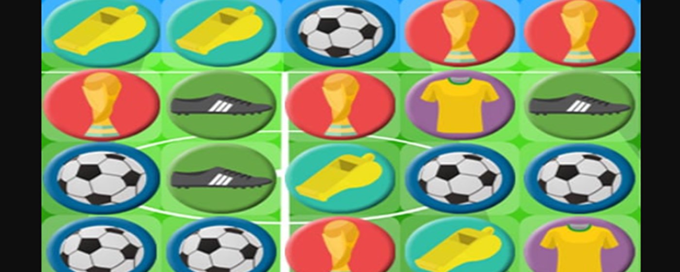 Soccer Match 3 Game marquee promo image