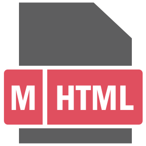 Save as MHTML (MIME HTML)