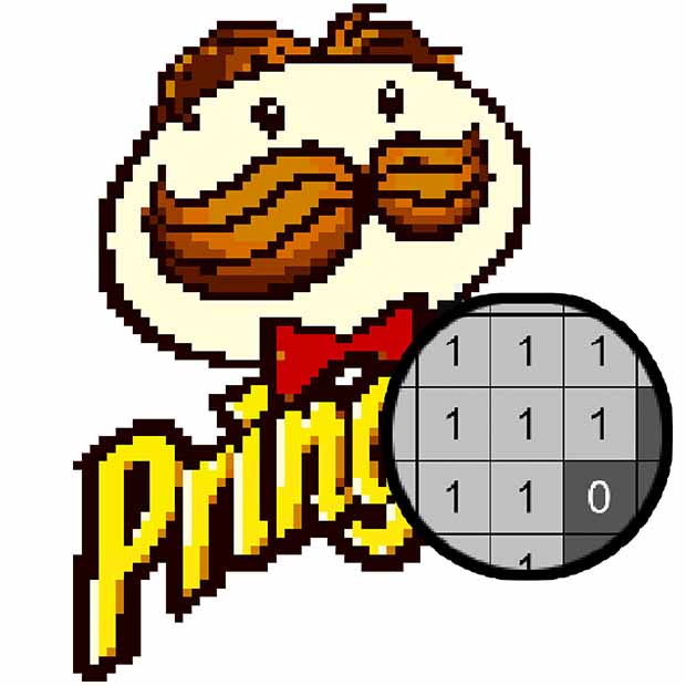 Get Food Logo Color By Number Pixel Art Sandbox Coloring