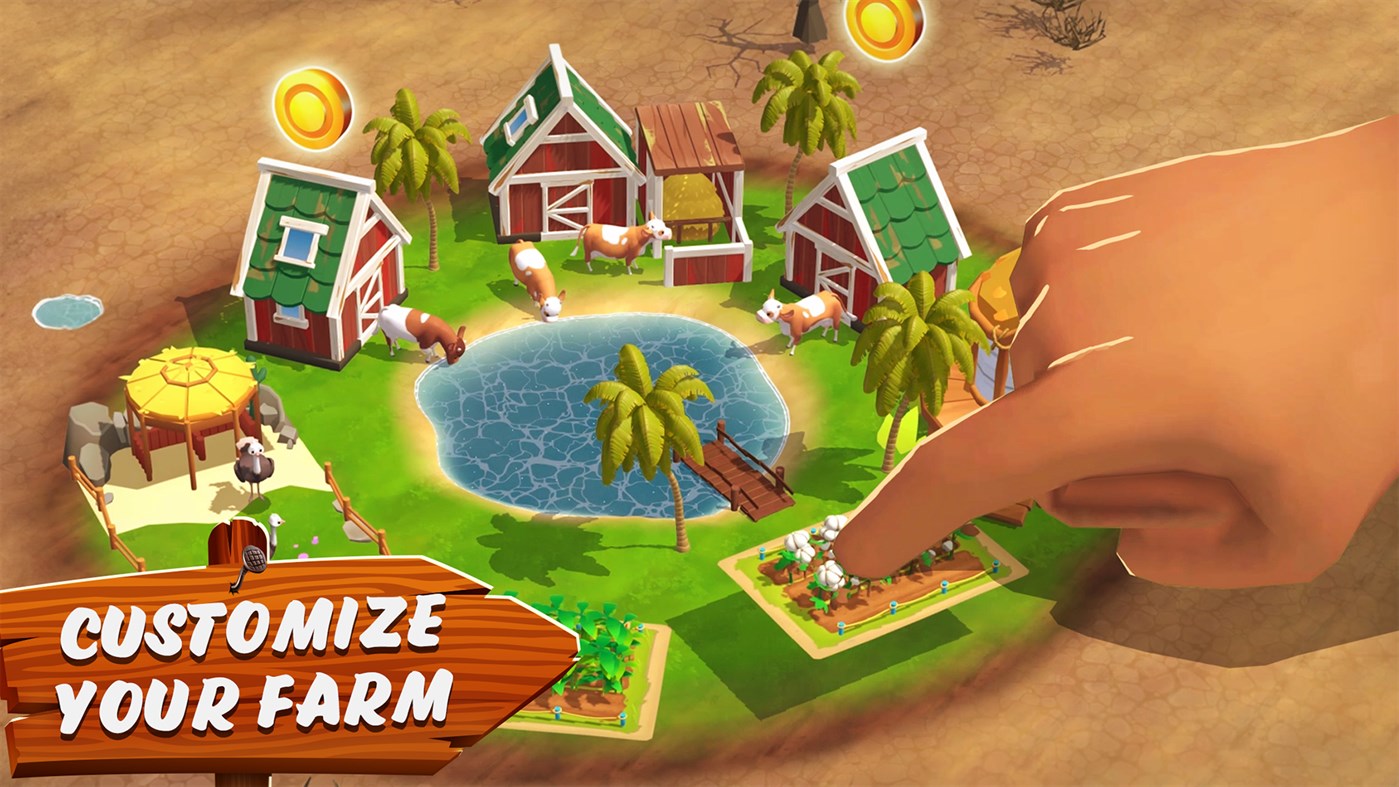 #2. Sunshine Island Adventure Farm (Windows) Podle: Stillfront Germany GmbH