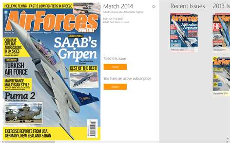 AirForces Monthly Magazine Screenshots 1