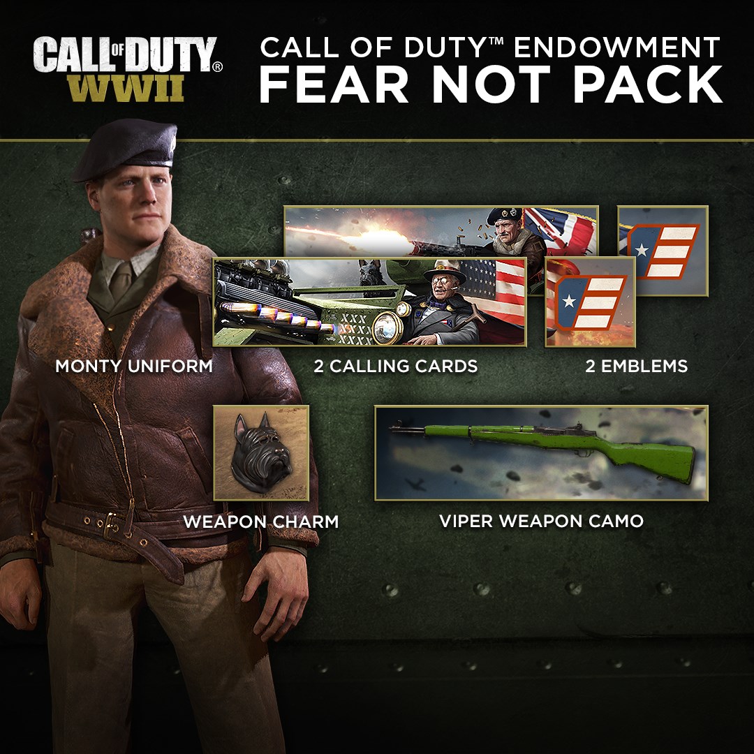 Call of Duty®: WWII - Call of Duty™ Endowment Fear Not Pack