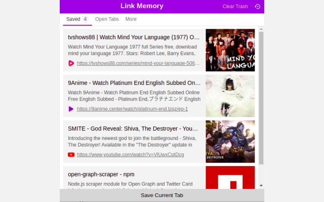 Link Memory