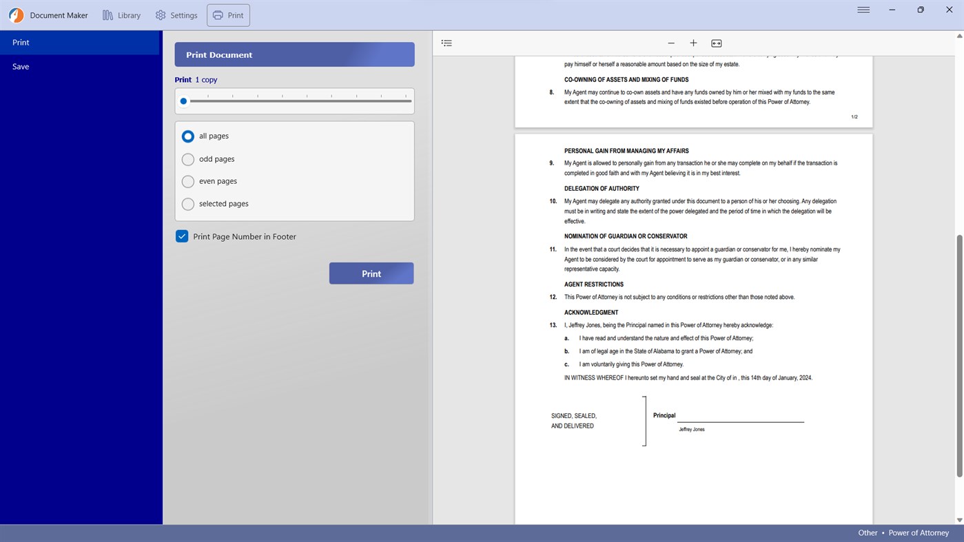 #3. Document Maker (Windows) 来自: Blitzsoft
