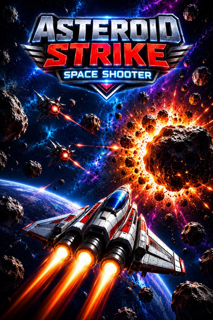 Asteroid Strike: Space Shooter cover art