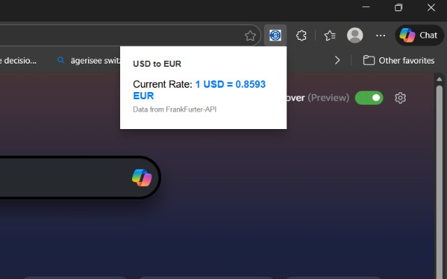 Travel Currency Quick-Peek