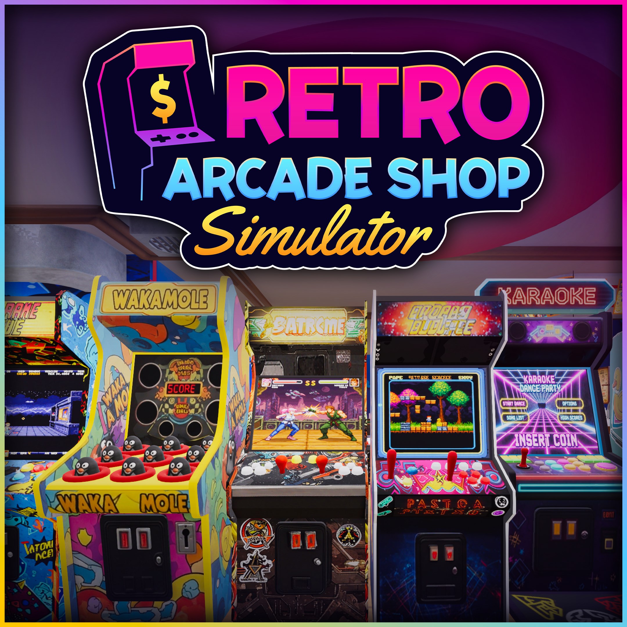 Retro Arcade Shop Simulator