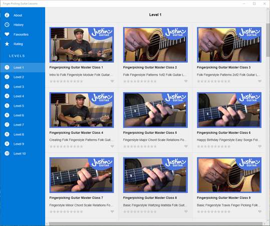 Finger Picking Guitar Lessons screenshot 2