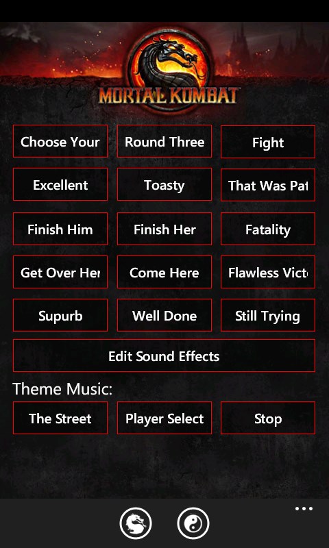 mortal kombat soundboard