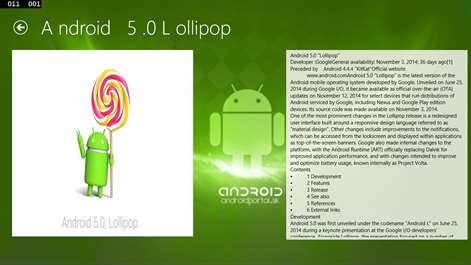 Evolution of Android Screenshots 2