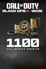 1,100 Black Ops 6:n tai Call of Duty®: Warzone™:n CP-pisteet