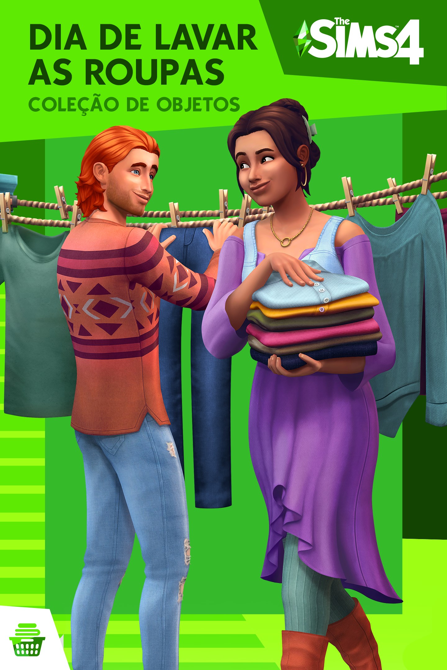 The Sims 4 Dia de Lavar as Roupas Coleção de Objetos