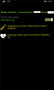 Body health monitor screenshot 5