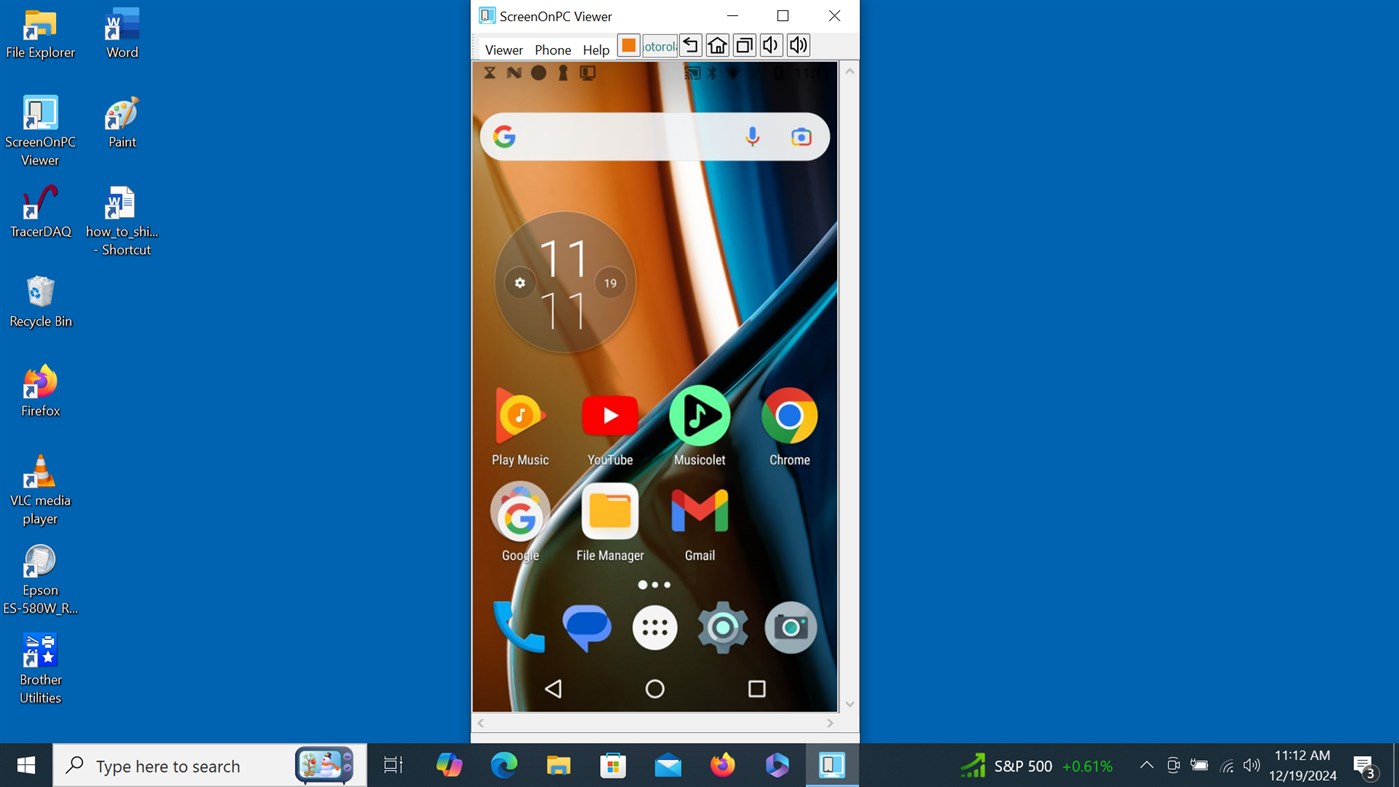 #1. ScreenOnPC Viewer (Windows) Door: Quaray