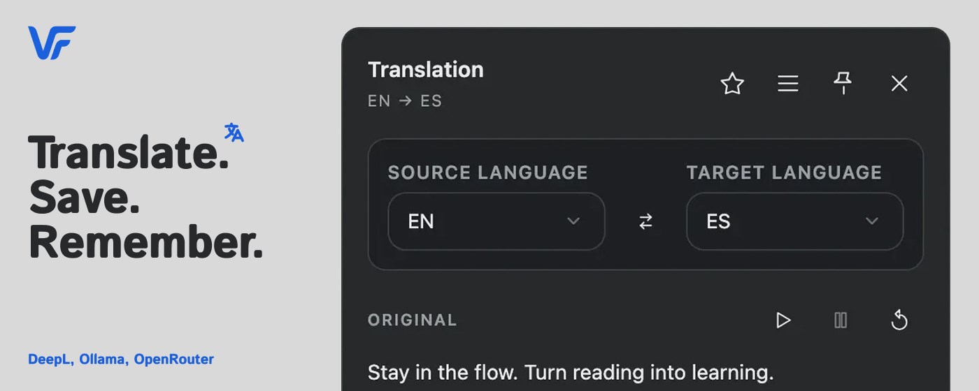 VoxyFlow: Text Translator & AI Chat