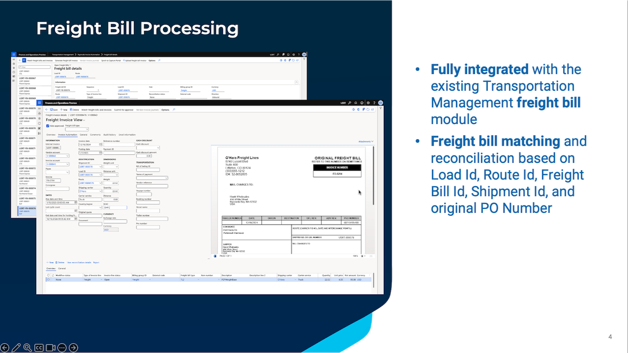 Snapshot 6 of Invoice Automation for Dynamics 365