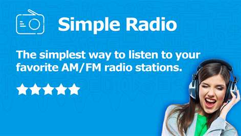 Simple Radio FM - Listen Live to Online Radio, Music and Talk Stations Screenshots 1