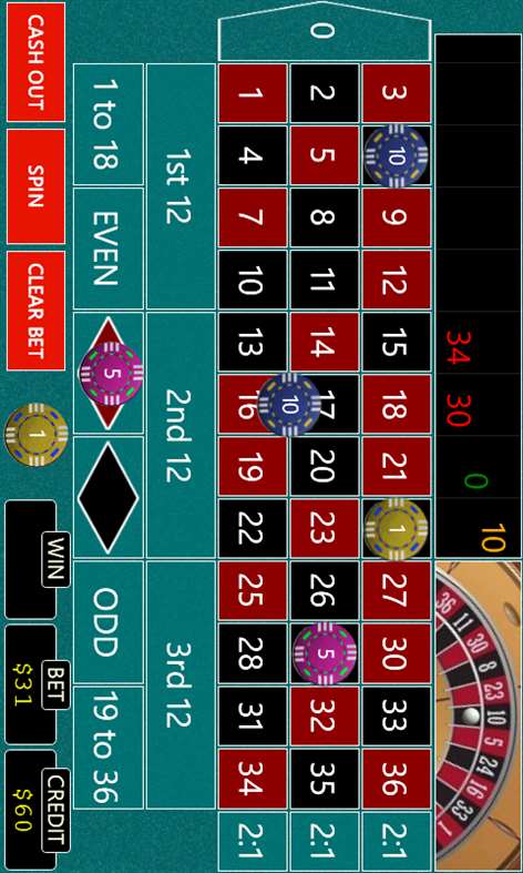 Roulette Screenshots 1