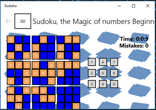 Sudoku, The magic of numbers screenshot 1