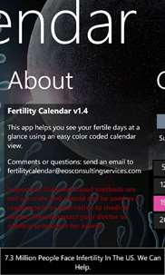Fertility Calendar screenshot 5