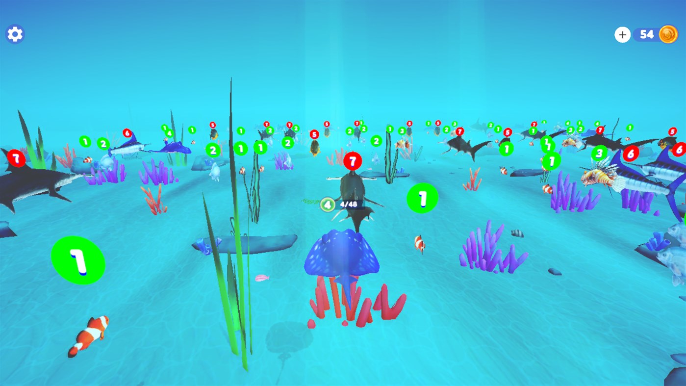 #4. Fish Evolution Rush (Windows) By: Jose btf