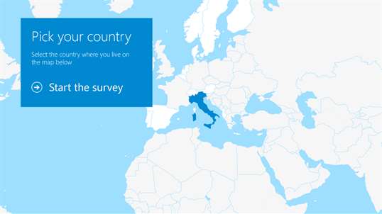 Surface Pro 3 Evaluation Survey - Europe screenshot 1