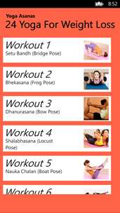24 Yoga Asanas For Weight Loss screenshot 3