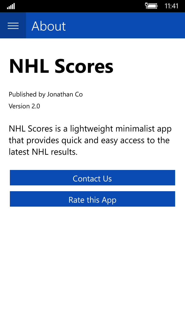 nhl scores app