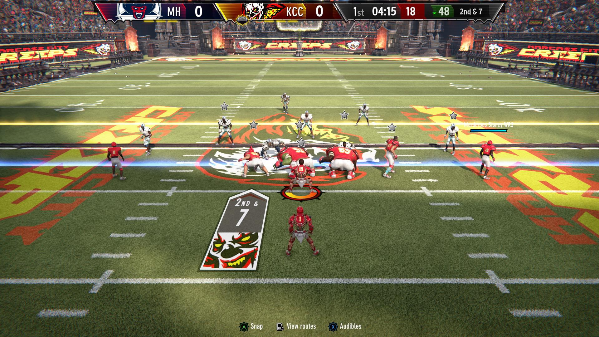 Screenshot 2 from Mutant Football League 2